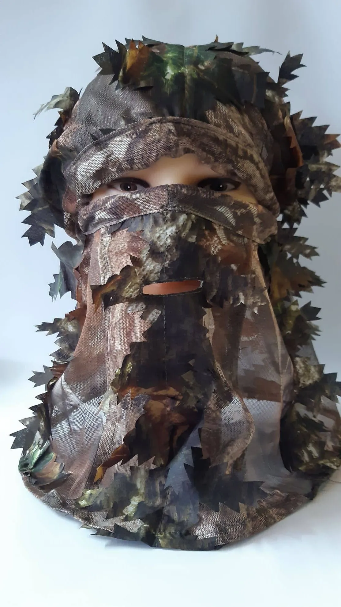 Passamontagna fogliato