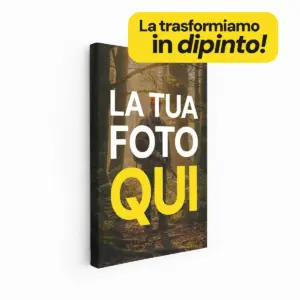 Stampa la tua foto su tela